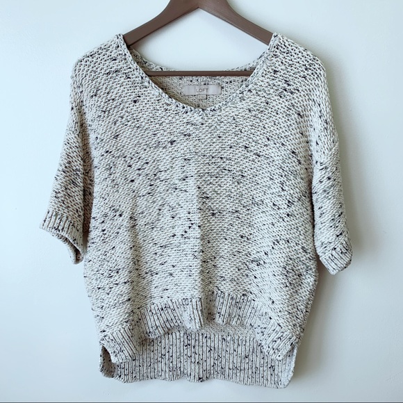 LOFT Sweaters - Ann Taylor Loft Short Sleeve High Low Sweater